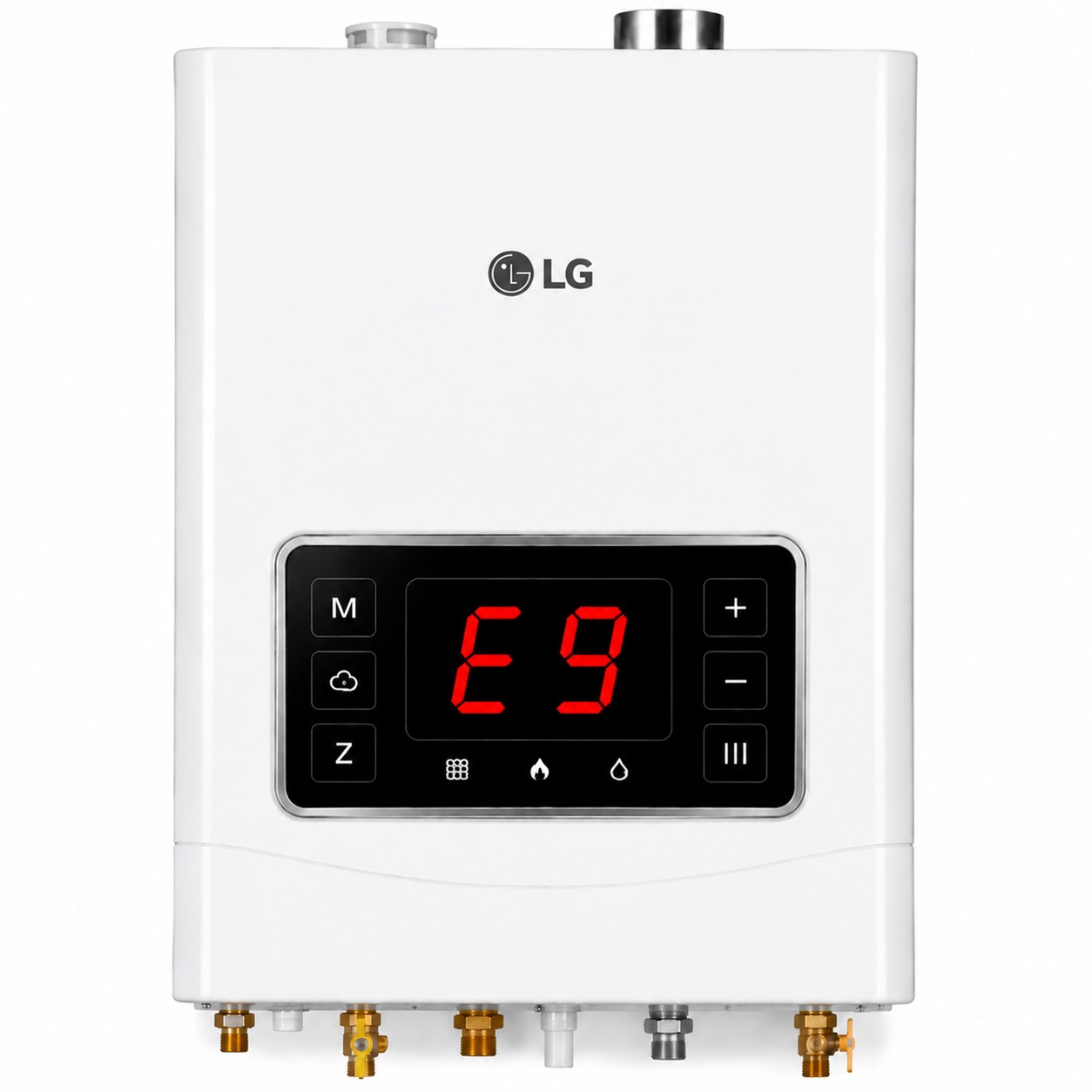 ارور E9 پکیج ال جی